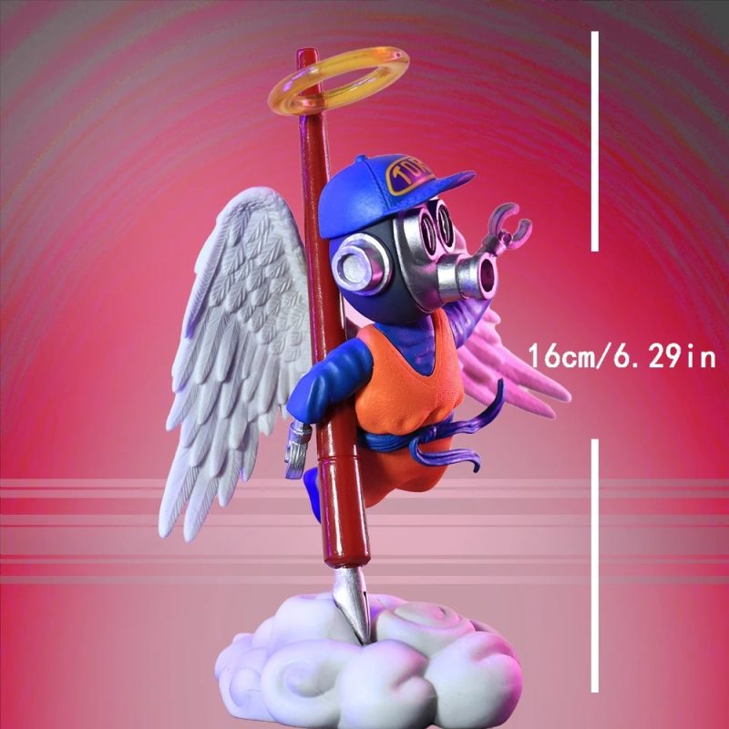 Figura Ángel Enmascarado 16 cm – Estilo Akira Toriyama – Modelo PVC - Imagen 2