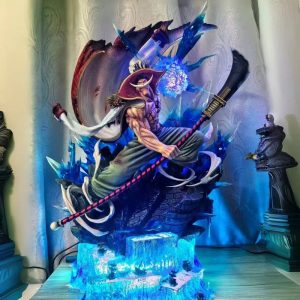 Figura One Piece Barba Blanca Edward Newgate 40 cm con Base LED – Edición Colección