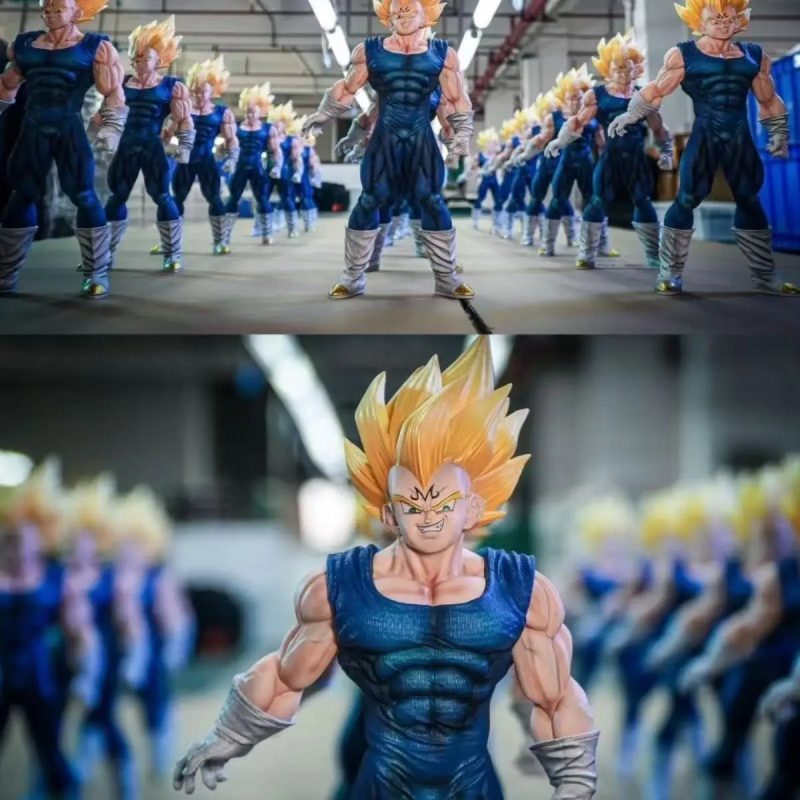 Figura Dragon Ball Z Vegeta Majin 27,5 cm – Super Saiyan con Sello Babidi PVC - Imagen 4