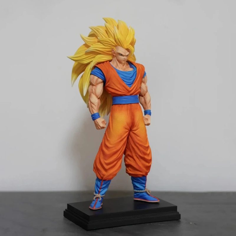 Figura Dragon Ball Z Goku Super Saiyan 3 – 34 cm – Edición Colección PVC - Imagen 6