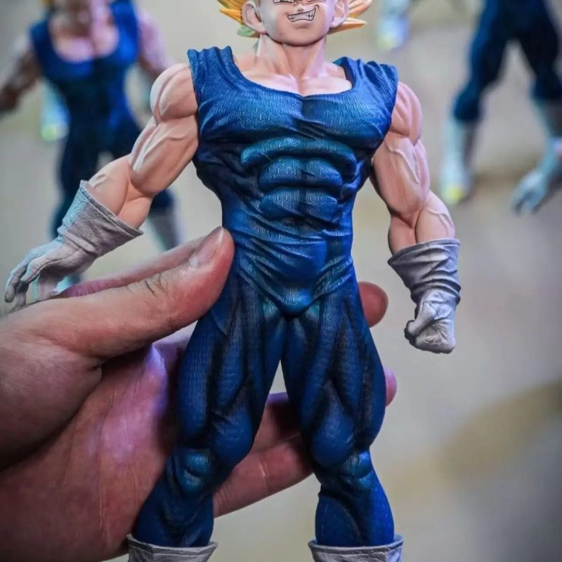 Figura Dragon Ball Z Vegeta Majin 27,5 cm – Super Saiyan con Sello Babidi PVC - Imagen 2