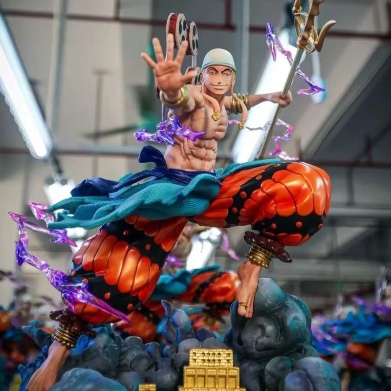 Figura One Piece Enel 28 cm – Dios del Rayo Skypiea – Edición Colección PVC - Imagen 2
