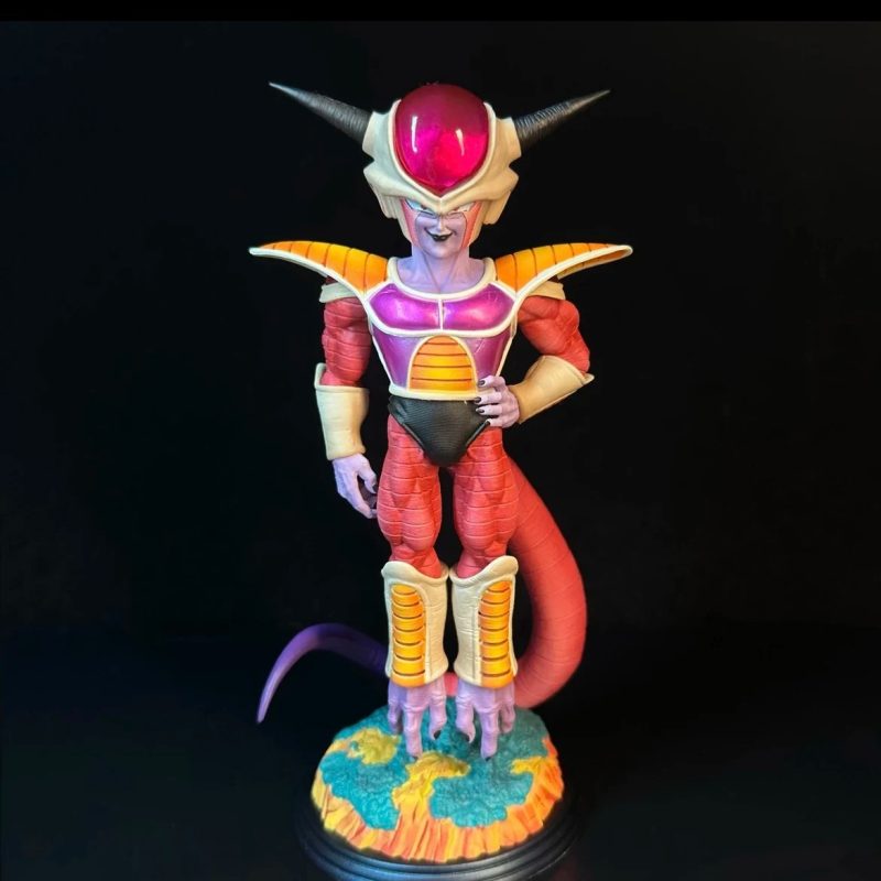 Figura Freezer Forma Final 2 en 1 Dragon Ball Z – 17,5 cm / 21 cm con Base Namek - Imagen 3