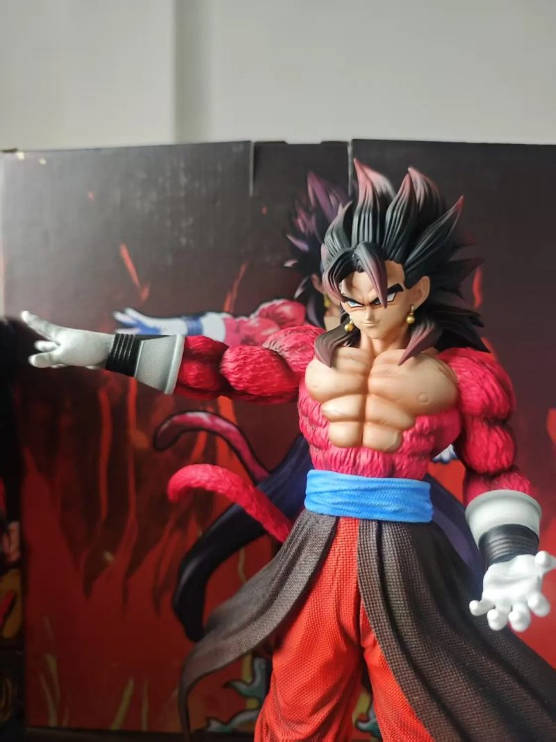 Figura Dragon Ball Xeno Vegito Super Saiyan 4 – 30 cm – Edición Colección PVC - Imagen 5