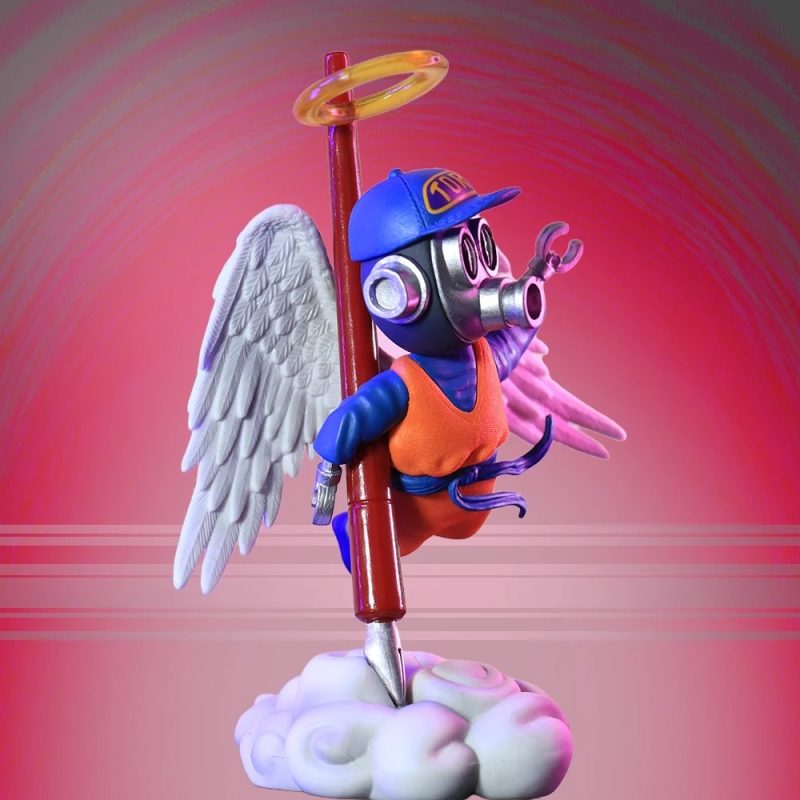 Figura Ángel Enmascarado 16 cm – Estilo Akira Toriyama – Modelo PVC - Imagen 5