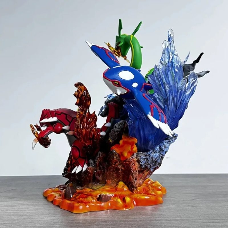 Figura Pokémon Legendarios 35 cm – Groudon, Kyogre y Rayquaza – Edición Colección - Imagen 4