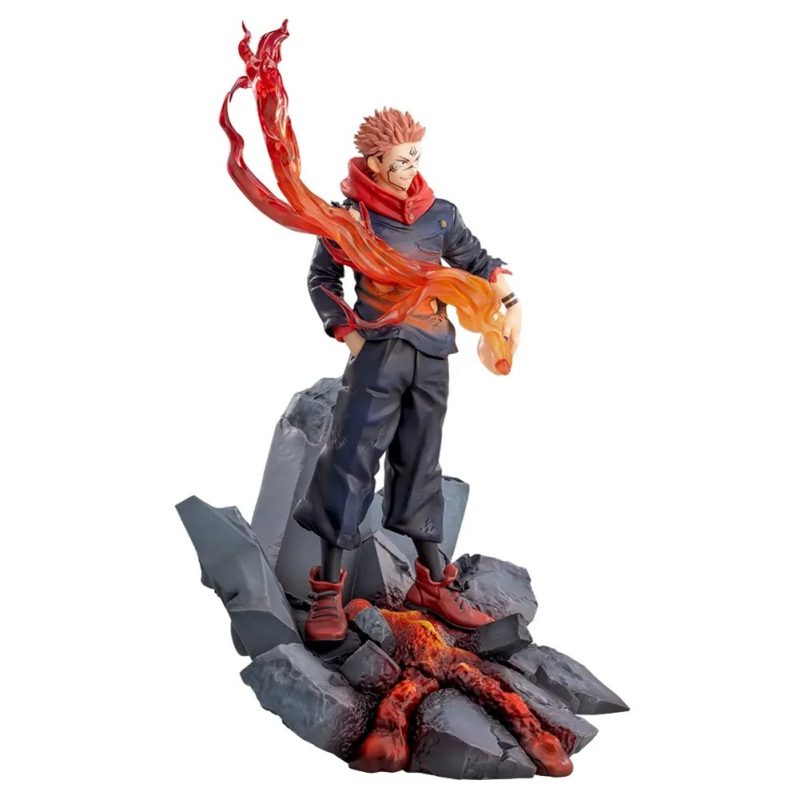 Figura Ryomen Sukuna 18 cm Jujutsu Kaisen – Efectos de Llamas Realistas PVC - Imagen 5