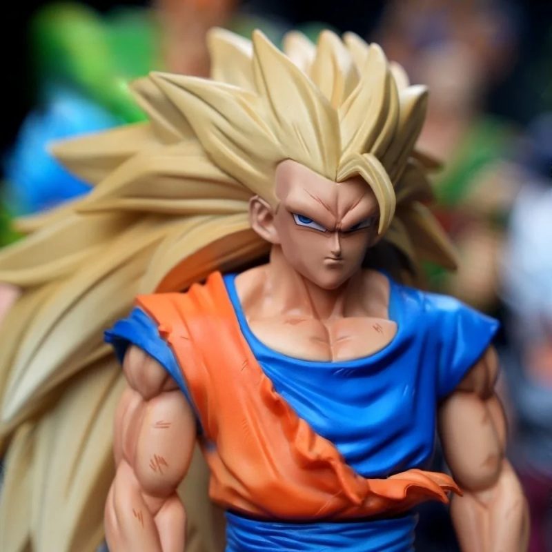 Figura Dragon Ball Z Goku Super Saiyan 3 – 28 cm – Doble Color - Imagen 2