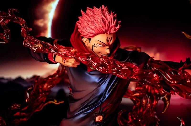 Figura Jujutsu Kaisen Ryomen Sukuna / Itadori Yuji 32 cm – Edición Colección - Imagen 5