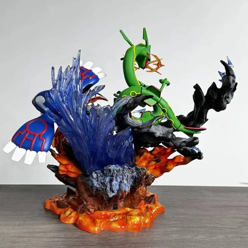 Figura Pokémon Legendarios 35 cm – Groudon, Kyogre y Rayquaza – Edición Colección - Imagen 3