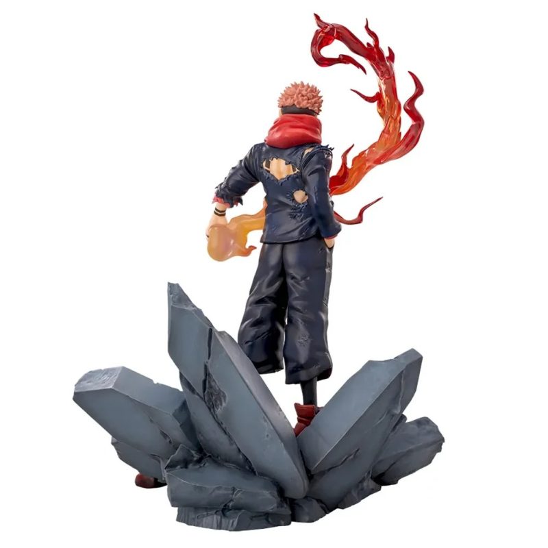 Figura Ryomen Sukuna 18 cm Jujutsu Kaisen – Efectos de Llamas Realistas PVC - Imagen 6