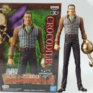 Figura One Piece Sir Crocodile 17 cm – Estilo Clásico con Garra Dorada PVC