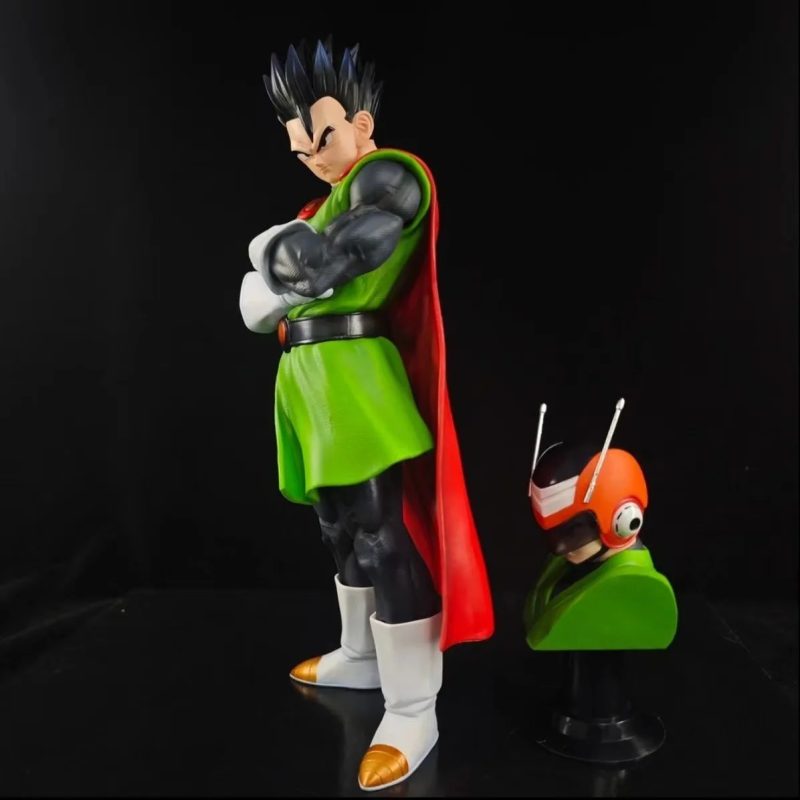 Figura Dragon Ball Z – Son Gohan Great Saiyaman 32 cm con Cabezas Intercambiables - Imagen 4