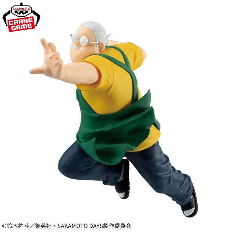 Figura Sakamoto Days – Sakamoto Tarou 17 cm | Delantal Verde & Modo Combate Activado - Imagen 2