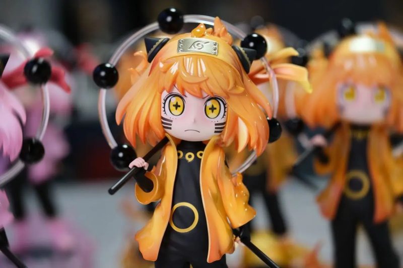 Figura Anya Forger Cosplay Naruto Kurama 22 cm – Modelo Kawaii Colección PVC - Imagen 2