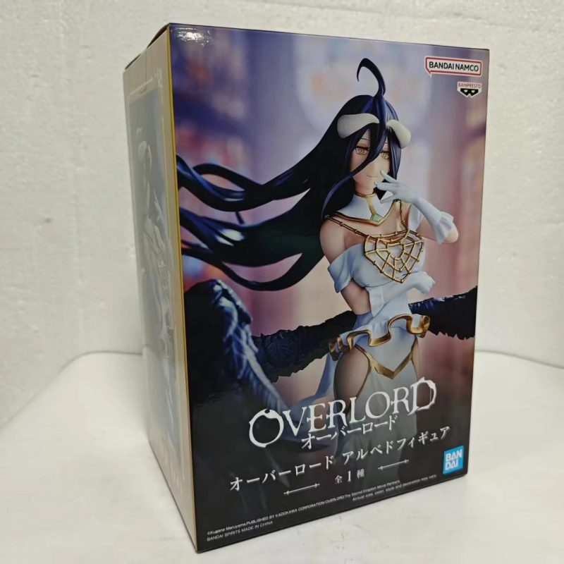 Figura Overlord – Albedo 20 cm Edición Especial con Vestido Blanco | Guardiana Real de Nazarick - Imagen 2